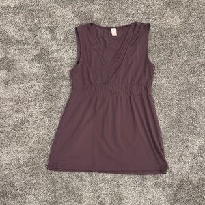 Lucy Women's Tank Top in Dark Purple